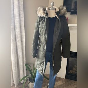 NWT Lauren Lauren Army Green Winter Jacket